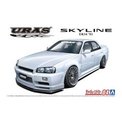 1/24 URAS ER34 SKYLINE TYPE-R 2001 (NISSAN)