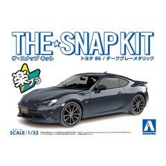 Plastic Kit AOSHIMA TOYOTA 86 (Dark Grey Metallic) 1/32 Snap Kit