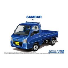 1/24 SUBARU TT2 SAMBAR TRUCK WR BLUE LIMITED 2011