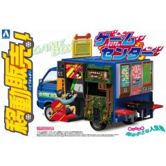 Aoshima 1/24 Selling Car Game Center Plastic Model