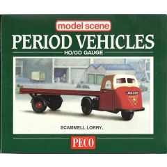 Modelscene Period Vehicles 5015 Scammell Lorry - 00 Gauge Plastic Kit