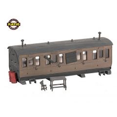 Ratio 501 Small Grounded Coach - 00 Gauge Kit
