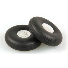 3.0in - (75mm) White Wheels (2)