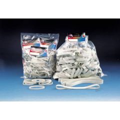 Rubber Bands 75mm - White (3 Inch)