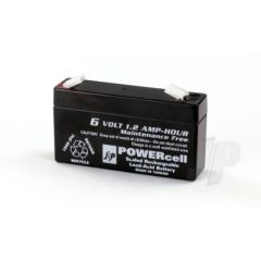 6V-1.2 Ah Lead Acid Powercell Gel Battery