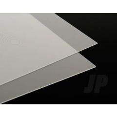 40THOU. Clear Plastic Sheet (Plastiglaze) 0 1.0MM 9X12ins