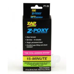 Zap 15 Minute Z-Poxy 4oz (PT-35)