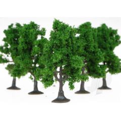 1965 5 Fruit Trees 7cm (Dark Green)