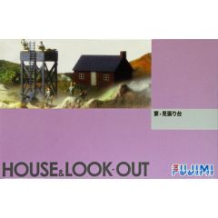 Fujimi WA32 World Armor House & Look-out with 6 soldiers 1/76 Scale Kit