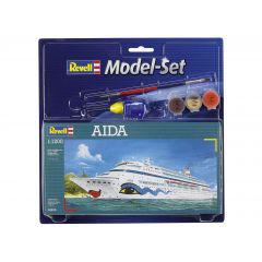 Model Set Cruise Ship AIDA 1:1200