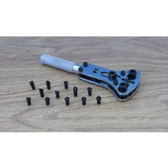 WATCH CASE OPENER WITH ASSORTED BITS