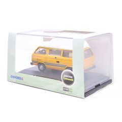 Oxford Diecast 1/76 OO Gauge VW T25 Camper in Bamboo yellow 76T25006
