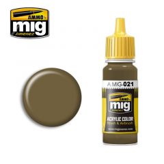 Ammo Mig Jimenez Acrylic 17ml Paint 7K RUSSIAN TAN