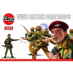 Airfix Vintage Classics 1/32 WWII British Paratroops A02701V