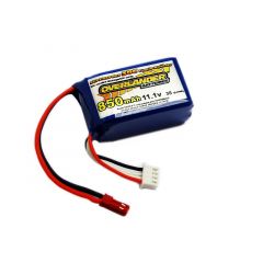 LiPo Batteries 850mAh 3S 11.1v 35C Supersport- BEC Connector