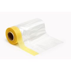 Masking Tape w/Plastic Sheeting 150mm 