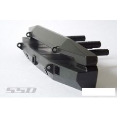SSD Rock Shield Wide Rear Bumper for SCX10 II 