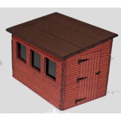 N GAUGE SLOPING ROOF SHED KIT