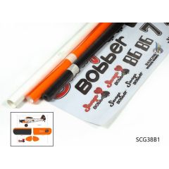 Covering Film Pack 1m S Bobber - 2m Orange/Black/0.5m White  