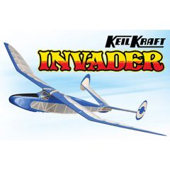 Keil Kraft Invader Kit - 40 Inch Free-Flight Towline Glider 