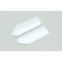 Plastic Tail Blades 35mm-White