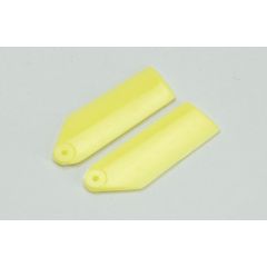 Plastic Tail Blades 35mm-Yellow