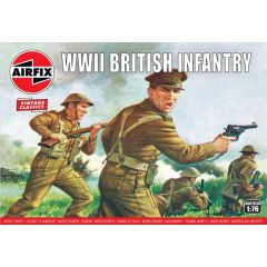 Airfix 1/72 WWII British Infantry figures A00763V