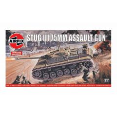 Airfix Vintage Classics 1/76 Stug III 75mm Assault Gun A01306V