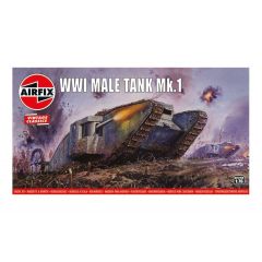 Airfix Vintage Classics 1/76 WWI Male Tank MkI A01315V