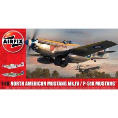 Airfix 1/48 North American Mustang Mk.IV/P-51K Mustang A05137