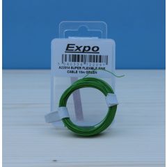 SUPER FLEXIBLE FINE CABLE 10m GREEN