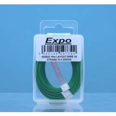 10m LAYOUT WIRE 18 STRAND /0.1 GREEN