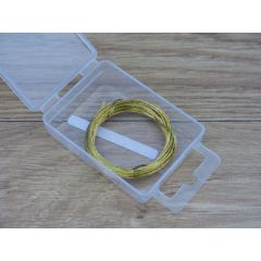 3m ROLL OF 0.6mm WIRE BRASS