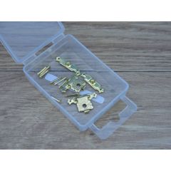 24mm BRASS PLATED CLASPS