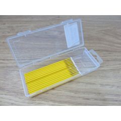  20 Piece Dispenser Box Fine Yellow Bendable Micro Applicators 