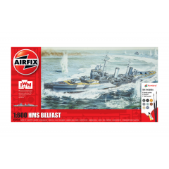 Airfix 1/600 HMS Belfast Gift Set A50069