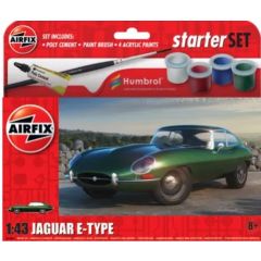 Airfix 1/43  Starter Set - Jaguar E-Type A55009 Kit
