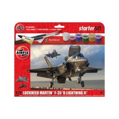 Airfix 1/72 Lockheed Martin F-35B Lightning II Starter Set A55010