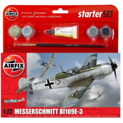 1/72 Airfix Messerschmitt Bf109E-3 Starter Set A55106