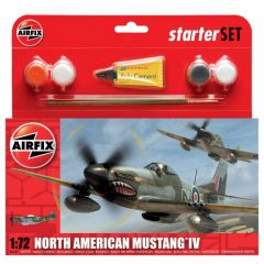 Airfix 1/72 North American Mustang IV Starter Set A55107