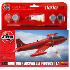Airfix 1/72 Hunting Percival Jet Provost T.4 Starter Set A55116