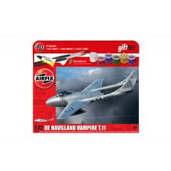 Airfix 1/72 de Havilland Vampire T.11 Gift Set A55204A