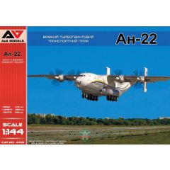 A&A Models 1/144 An-22 Heavy Turboprop Transport Aircraft AAM4401