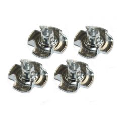 Pronged T Nuts/Blind Nut M3 (x4)