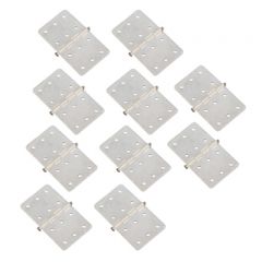 MacGregor RC Nylon Pinned Hinges (L16 x w28mm) - White (x10)