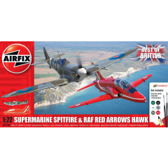 Airfix 1/72 Best of British Spitfire and Hawk A50187