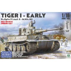 Andys Hobby Headquarters 1:16 Tiger I Early Production Pz.Kpfw.VI Ausf.E-Sd.Kfz.181 tankl Kit AHHQ-003