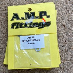 AMP Small Portholes 8mm AM18