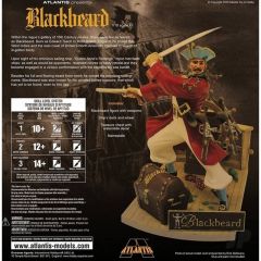 Atlantis Blackbeard the Bloodthirsty Pirate 1/10 Plastic Model Kit
