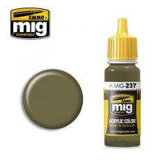 Ammo Mig Jimenez Acrylic 17ml Paint FS 23070 DARK OLIVE DRAB